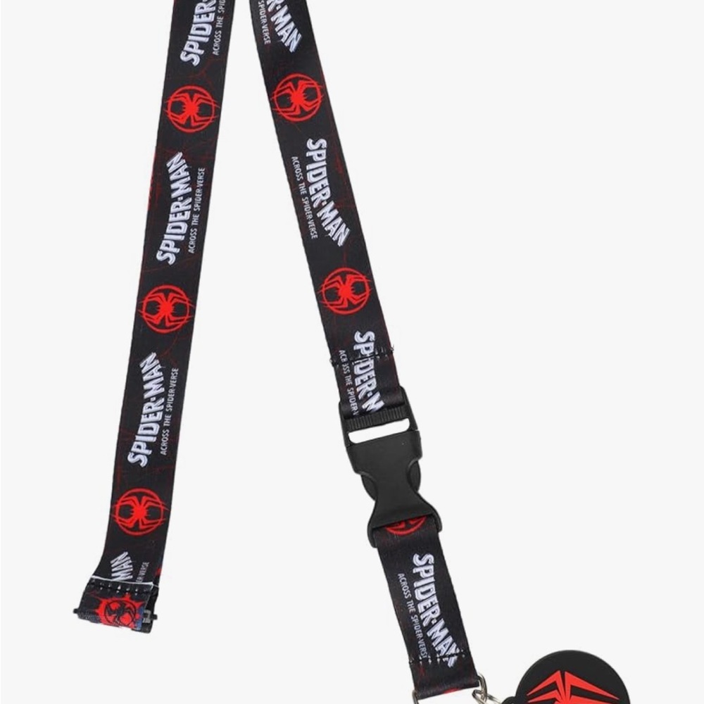 Spider-Man Themed Phone Accessory with Red and Black Design - Picture 2 of 3